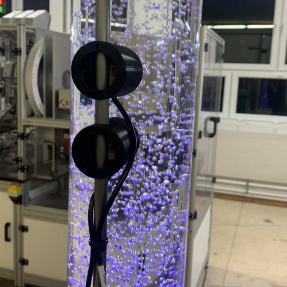 Demosäule für Messe